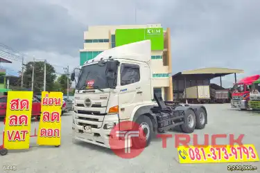ผ่อน ลด ดอก สิบล้อหัวลาก HINO FM 344 แรงม้า ปี 66 มีระบบเป่าปูนผง