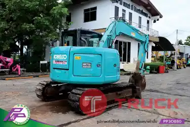ขายรถขุด 7 ตัน KOBELCO SK75SR-3E-YT08 แทรคเหล็กพร้อมเกี๊ยะยาง มีใบมีดดัน มีอาร์มเครน ชั่วโมงน้อย มือสองสภาพดี นำเข้าจากญี่ปุ่น โดย P&P Pro