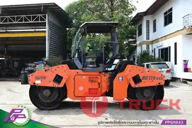 ขาย HAMM HD110 รถบดหน้าเหล็ก-หลังเหล็ก ขนาด 8-10 ตัน ความกว้าง Drum 1.68 เมตร มี Side Cutter ชั่วโมงน้อย มือสองสภาพดีนำเข้าจากญี่ปุ่น โดย P&P Pro