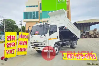 สด ลด VAT หกล้อดั้มพ์ ISUZU FRR 210 แรงม้า ปี 65 คันนี้ไมล์น้อย ยางใหม่