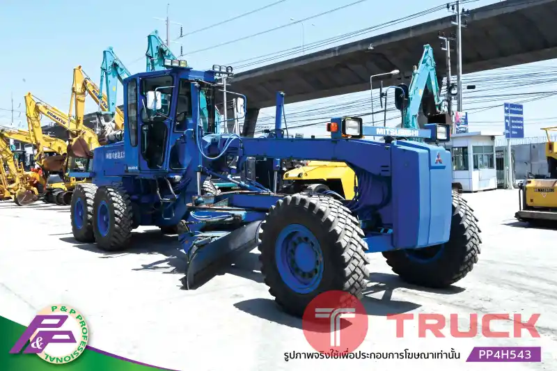 ขายรถเกรด MITSUBISHI MG500S เทียบเท่า 140G ห้องเก๋ง ใบมีด 4.0 เมตร ชั่วโมงน้อย มือสองสภาพดี นำเข้าจากญี่ปุ่น โดย P&P Pro