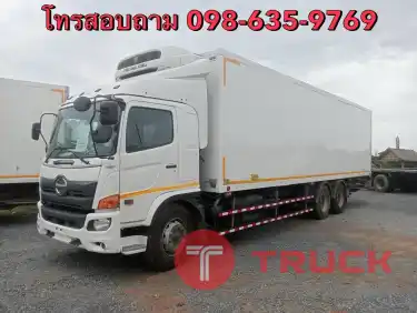 ขายรถ10ล้อตู้เย็น HINO VICTOR 260 ปี60 แอร์ติดลบได้-20องศา ตู้ช.ทวี ยาว9.60ม. รถสวย พร้อมใช้งานครับ