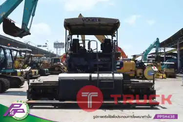 ขายรถปูยาง VOGELE SUPER1603-1 ล้อยาง Screed AB500TV ปูกว้าง 5.0 เมตร พร้อมตัวต่อขยายถึง 7.0 เมตร มี Tamper และ Vibrator มือสองสภาพดี นำเข้าจากญี่ปุ่น โดย P&P Pro