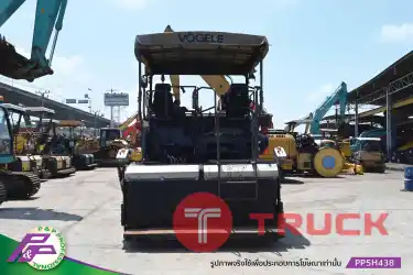 ขายรถปูยาง VOGELE SUPER1603-1 ล้อยาง Screed AB500TV ปูกว้าง 5.0 เมตร พร้อมตัวต่อขยายถึง 7.0 เมตร มี Tamper และ Vibrator มือสองสภาพดี นำเข้าจากญี่ปุ่น โดย P&P Pro