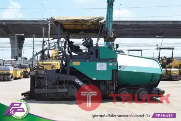 ขายรถปูยาง VOGELE SUPER1603-1 ล้อยาง Screed AB500TV ปูกว้าง 5.0 เมตร พร้อมตัวต่อขยายถึง 7.0 เมตร มี Tamper และ Vibrator มือสองสภาพดี นำเข้าจากญี่ปุ่น โดย P&P Pro