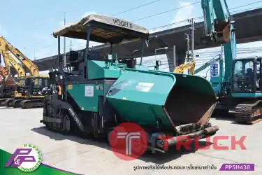 ขายรถปูยาง VOGELE SUPER1603-1 ล้อยาง Screed AB500TV ปูกว้าง 5.0 เมตร พร้อมตัวต่อขยายถึง 7.0 เมตร มี Tamper และ Vibrator มือสองสภาพดี นำเข้าจากญี่ปุ่น โดย P&P Pro
