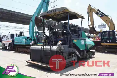 ขายรถปูยาง VOGELE SUPER1603-1 ล้อยาง Screed AB500TV ปูกว้าง 5.0 เมตร พร้อมตัวต่อขยายถึง 7.0 เมตร มี Tamper และ Vibrator มือสองสภาพดี นำเข้าจากญี่ปุ่น โดย P&P Pro