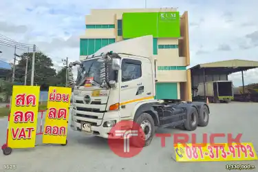 สด ลด VAT สิบล้อหัวลาก HINO VICTOR 500 344 แรงม้า ปี 59