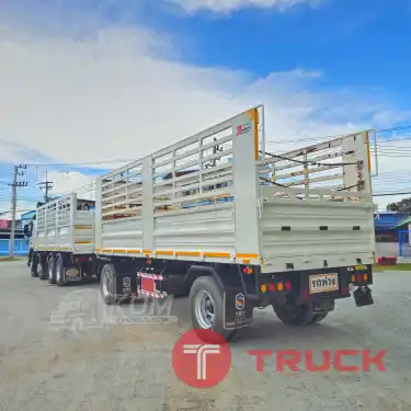 ผ่อน ลด ดอก สิบสองล้อคอก Volvo FH 440 แรงม้า ปี 56 หางคอก สองเพลา อู่ เอสเคที ปี 65