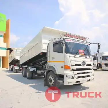 ผ่อน ลด ดอก สิบล้อดั้มพ์ HINO VICTOR 500 344 แรงม้า ปี 65 หางดั้มพ์ สามเพลา อู่เดอะฟีนิกซ์ ปี 65