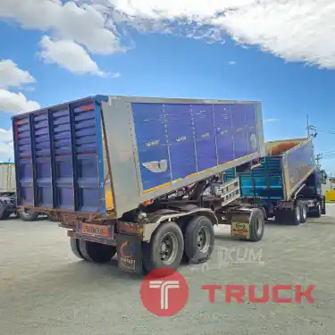 ผ่อน ลด ดอก สิบล้อดั้มพ์เกษตร ISUZU FXZ 360 แรงม้า ปี 66 หางดั๊มพ์ สามเพลา อู่ส.สมบัติ ปี 66 สีสวยจัดคันนี้