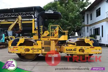 รถบดหน้าเหล็ก-หลังเหล็ก ขนาด 13 ตัน SAKAI SW850-2 ความกว้าง Drum 2.0 เมตร มือสองสภาพดี นำเข้าจากญี่ปุ่น โดย P&P Pro