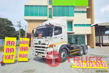 ผ่อน ลด ดอก สิบล้อหัวลาก HINO VICTOR 500 380 แรงม้า ปี 65 ไมล์ไม่ถึงแสน