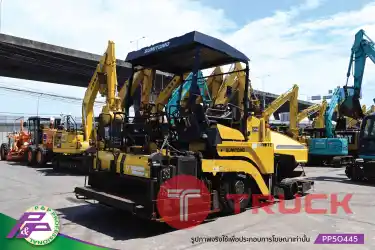 ขายรถปูยาง SUMITOMO HA60W-8 ปูกว้าง 6.0 เมตร ล้อยาง มี Tamper และ Vibrator มือสองสภาพดี นำเข้าจากญี่ปุ่น โดย P&P Pro