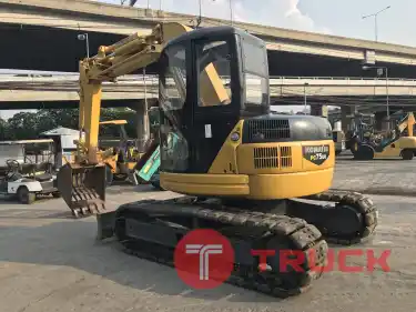 รถขุด KOMATSU PC75UU-2E ใช้งานมาน้อย สอบถามที่คุณครีม 0658844400