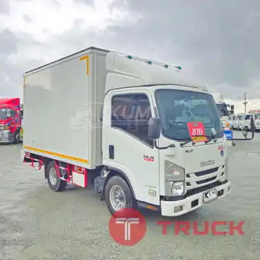 สด ลด VAT สี่ล้อตู้ ISUZU NLR 130 แรงม้า ปี 60 ราคาเบาๆ