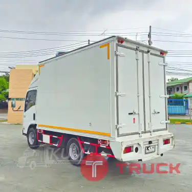 สด ลด VAT สี่ล้อตู้ ISUZU NLR 130 แรงม้า ปี 60 ราคาเบาๆ