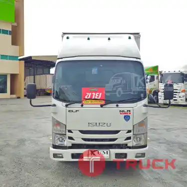 สด ลด VAT สี่ล้อตู้ ISUZU NLR 130 แรงม้า ปี 60 ราคาเบาๆ