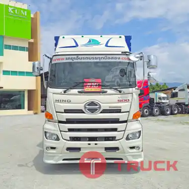 ผ่อน ลด ดอก สิบสองล้อตู้หกบาน HINO GY2P 380 แรงม้า ปี65