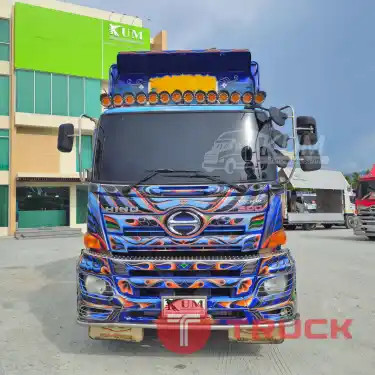 สด ลด VAT สิบล้อดั๊มพ์ HINO FM 344 แรงม้า ปี 60