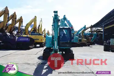 ขาย KOBELCO SK75SR-3-YT07 แมคโคร แทรคเหล็กพร้อมเกี๊ยะยาง มีใบมีดดัน มีอาร์มเครน มีกล้องมองหลัง ชั่วโมงน้อย มือสองสภาพดี นำเข้าจากญี่ปุ่น โดย P&P Pro