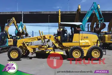 ขายรถเกรดเทียบเท่า 120H KOMATSU GD405A-3 มี Scarifier ใบมีด 3.1 เมตร มือสองสภาพดี นำเข้าจากญี่ปุ่น โดย P&P Pro