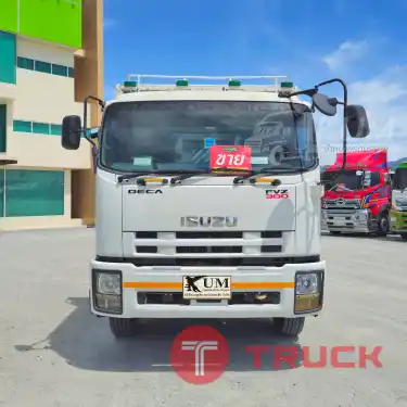 ผ่อน ลด ดอก ISUZU FVZ 300 แรงม้า ปี 57 รถบรรทุก 10ล้อ พื้นเรียบ
