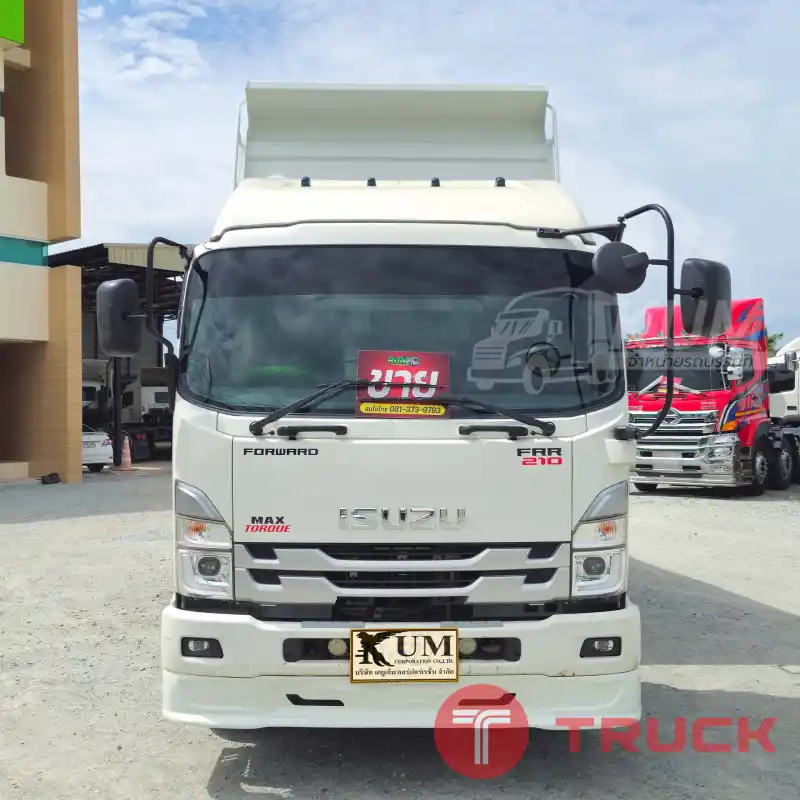 สด ลด VAT หกล้อดั้มพ์ ISUZU FRR 210 แรงม้า ปี 66 ไมล์น้อย ยางใหม่