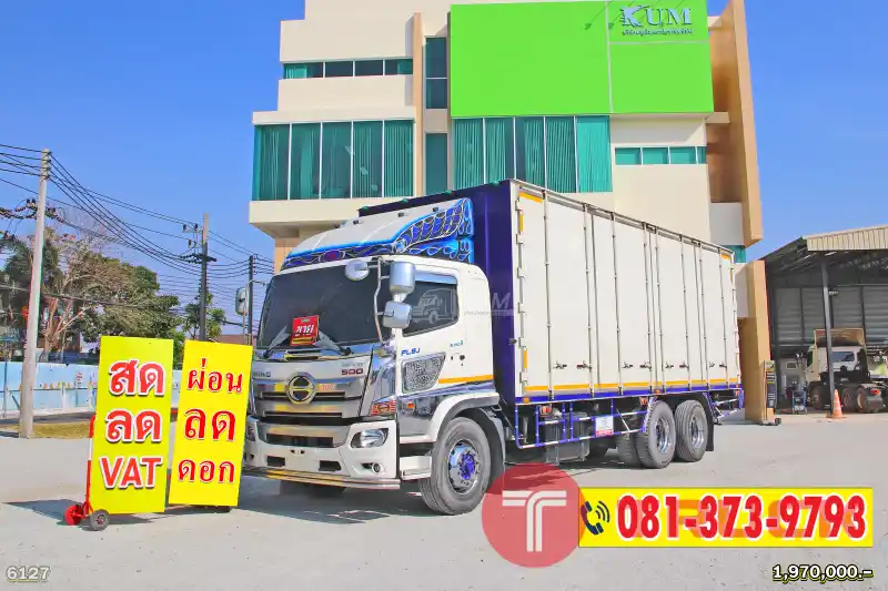 ผ่อน ลด ดอก สิบล้อตู้สิบบาน HINO FL 260 แรง ปี 64