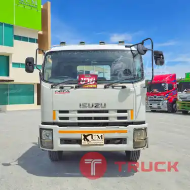 ผ่อน ลด ดอก ISUZU FVM 240แรงม้า ปี 55รถบรรทุก 10ล้อ พื้นเรียบ