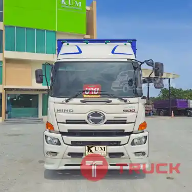สด ลด VAT สิบล้อตู้สิบบาน HINO FL 260 แรงม้า ปี 65 ตู้กว้างนิยม