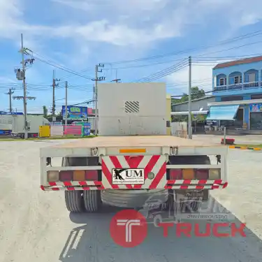 สด ลด VAT ISUZU FVZ 300 แรงม้า ปี 57 รถบรรทุก 10ล้อ พื้นเรียบ