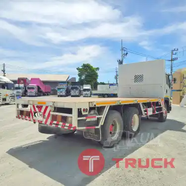 สด ลด VAT ISUZU FVZ 300 แรงม้า ปี 57 รถบรรทุก 10ล้อ พื้นเรียบ