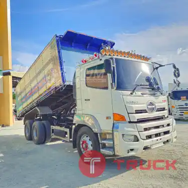 สด ลด VAT สิบล้อดั๊มพ์ HINO FM 344 แรงม้า ปี 60