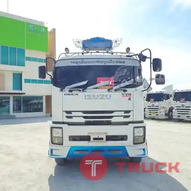 ผ่อน ลด ดอก สิบล้อพื้นเรียบ ISUZU FVM 240 แรง ปี 61