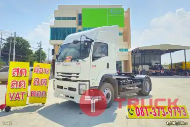 สด ลด VAT หกล้อหัวลาก ISUZU FTR 240 แรง ปี 63