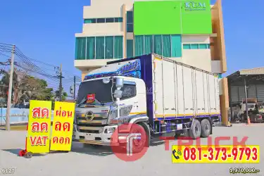 ผ่อน ลด ดอก สิบล้อตู้สิบบาน HINO FL 260 แรง ปี 64