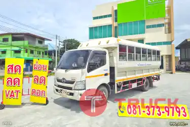 สด ลด VAT หกล้อโดยสาร HINO XZU 150 แรง ปี 66