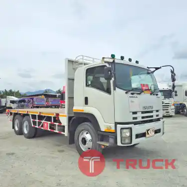ผ่อน ลด ดอก สิบล้อพื้นเรียบ ISUZU FVM 240แรงม้า ปี 55