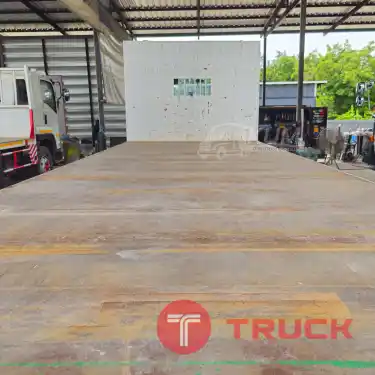 ผ่อน ลด ดอก สิบล้อพื้นเรียบ ISUZU FVM 240แรงม้า ปี 55