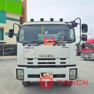 ผ่อน ลด ดอก สิบล้อพื้นเรียบ ISUZU FVM 240แรงม้า ปี 55