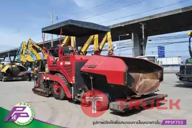 ขายรถปูยาง SUMITOMO HA60W-7 ปูกว้าง 6.0 เมตร, ล้อยาง, มี Tamper และ Vibrator มือสองสภาพดี นำเข้าจากญี่ปุ่นโดย P&P Pro