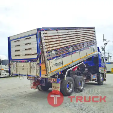 สด ลด VAT สิบล้อดั๊มพ์ HINO FM 344 แรงม้า ปี 66 ดั๊มพ์เกษตรชุดใหญ่คนนิยมใช้