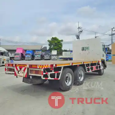 ผ่อน ลด ดอก สิบล้อพื้นเรียบ ISUZU FVM 240แรงม้า ปี 55