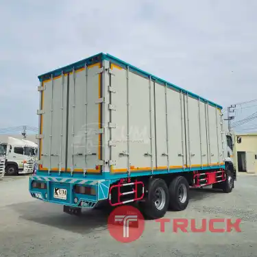 ผ่อน ลด ดอก สิบล้อตู้สิบบาน ISUZU FVM 300 แรงม้า ปี 62