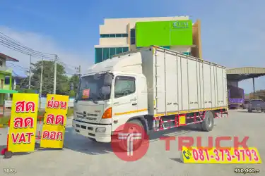สด ลด VAT หกล้อตู้สิบบาน HINO FG 212 แรง ปี 55