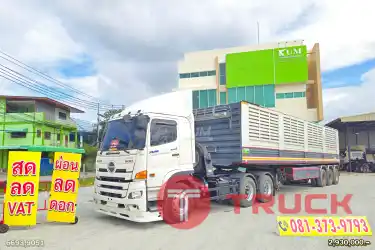 ดอกเบี้ยเริ่มต้น 2.99 สิบล้อหัวลาก HINO FM1A 344 แรง ปี 67 หางคอก สามเพลา อู่พิรุฬแอสดซมบลี่ ปี 66