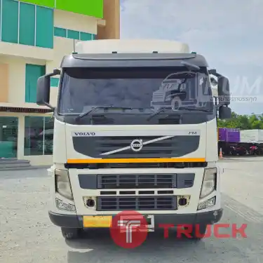 สิบสองล้อคอก Volvo FH 440 แรงม้า ปี 56 หางคอก สามเพลา อู่ SKT ปี 65 ราคาถูกเกิ้นน