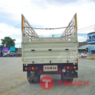 สิบสองล้อคอก Volvo FH 440 แรงม้า ปี 56 หางคอก สามเพลา อู่ SKT ปี 65 ราคาถูกเกิ้นน