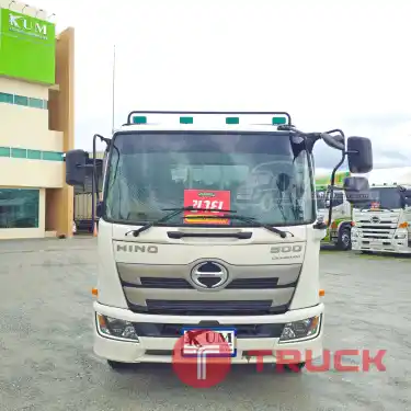 หกล้อกระบะคาร์โก้ HINO 175 แรง ปี 67 อู่ APS ทรัค ปีใหม่ไมล์น้อย เหมือนได้ป้ายแดง
